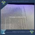 Custom anti-counterfeiting watermark paper invisible logo printing security paper